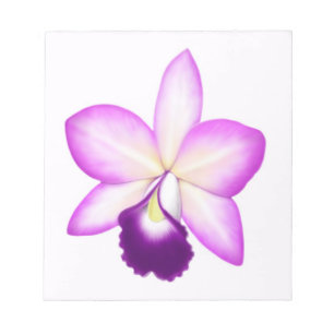 Bloc-notes exotique pour orchidée de Cattleya