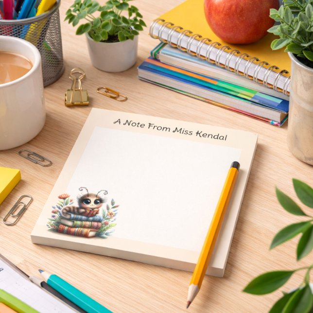 Bloc-notes fantaisiste Peach le bouquiniste (Créateur téléchargé)