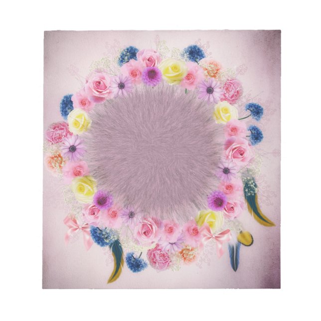 Bloc-notes Fleurs (Devant)