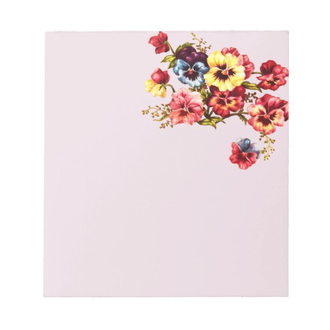 Bloc-notes Fleurs de Printemps (Devant)