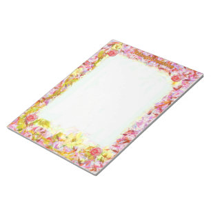 Bloc-notes floral