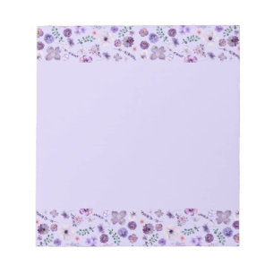 Bloc-notes floral Whisper - Charme de lavande soup