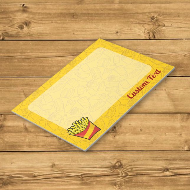 Bloc-notes Frites (Créateur téléchargé)