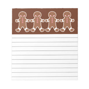 Bloc-notes Garçon Pain d'épice