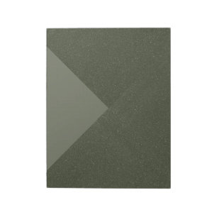 Bloc-notes géométrique vert mousse moderne – Perso