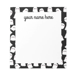 Bloc-notes Ghosts personnalisé