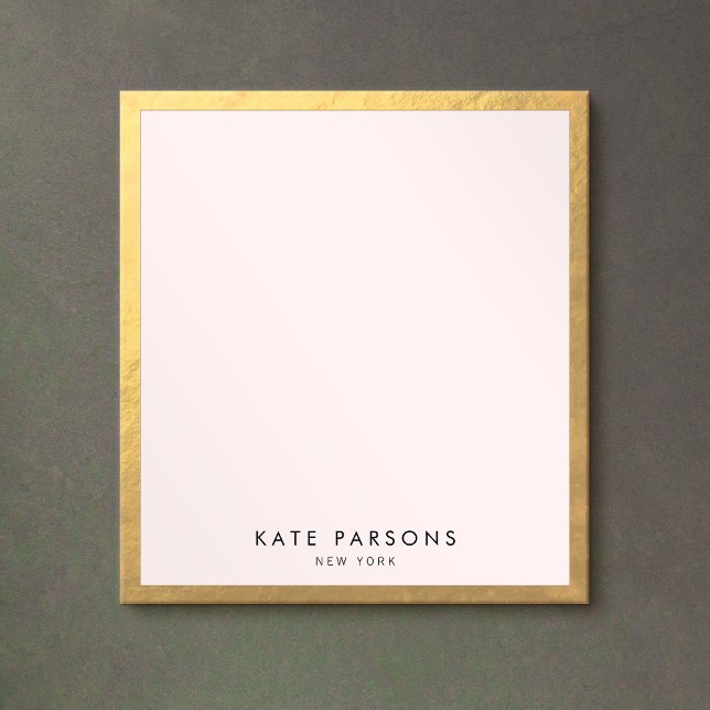 Bloc-notes Gold élégant (Créateur téléchargé)