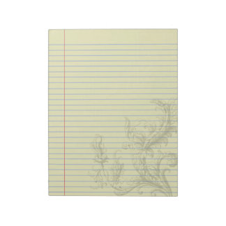 Bloc-notes Gothique Steampunk Floral Imaginaire