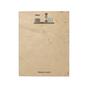 Bloc-notes grand format Country Primitives