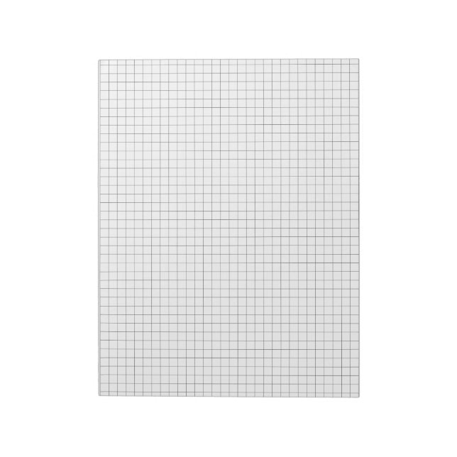 Bloc-notes grand format papier quadrillé (Tourné)