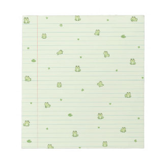 Bloc-notes grenouille