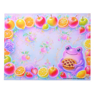Bloc-notes Grenouille Fruitée