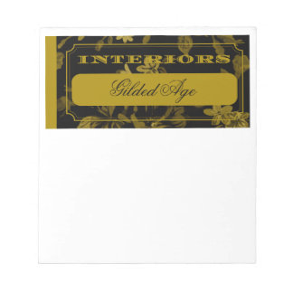 Bloc-notes Intérieurs Âge Doré