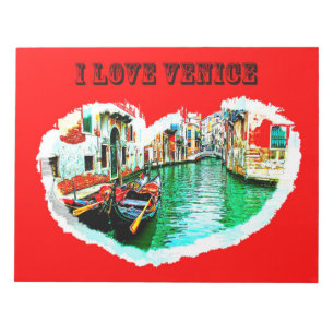 Bloc-notes j'aime VENISE