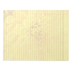 Bloc-notes jaune Marigold