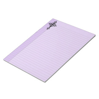 Bloc-notes juridique Tribal Cross Pastel Goth