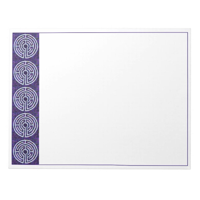 Bloc-notes LABYRINTH VIII 11x8,5 (Devant)