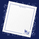Bloc-notes Lady de chat pas si fou<br><div class="desc">Pas tellement Crazy Cat Lady Blue bloc-notes. En tant qu'amoureux des chats,  ces blocs-notes ne sont qu'une façon de plus de vous entourer de ce qui vous intéresse le plus. Personnalisez en changeant "Mes notes" en nom ou en ligne de balise.</div>