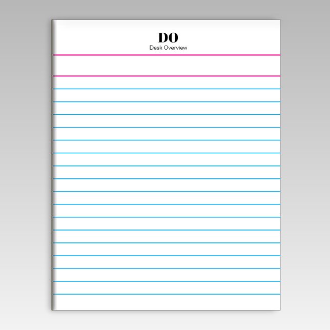 Bloc-notes ligné à réglure extra-large avec monogr (Créateur téléchargé)