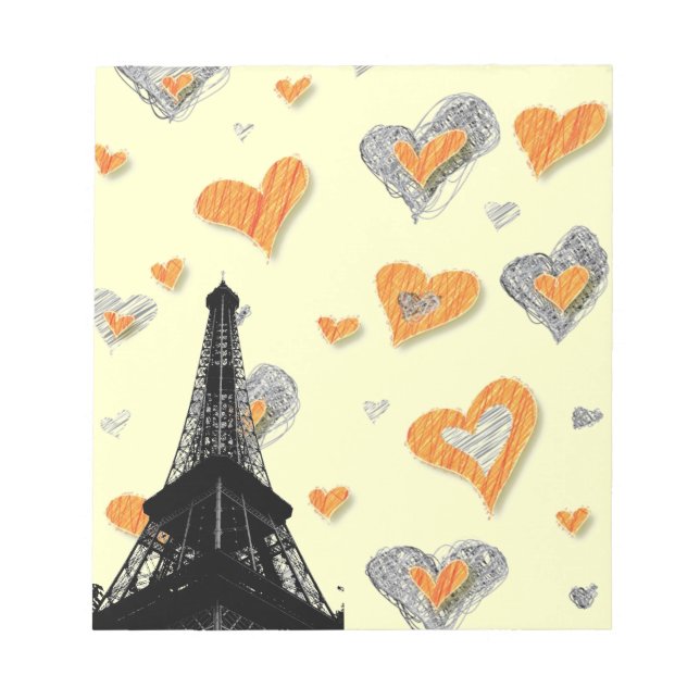 Bloc-notes Love Paris (Devant)