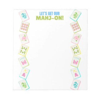 BLOC-NOTES MAHJONG