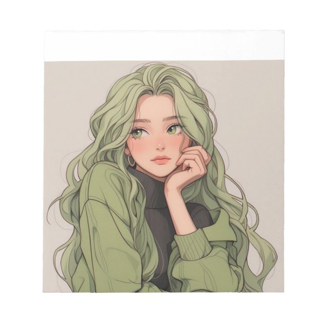 Bloc-notes mignon pour filles (Devant)