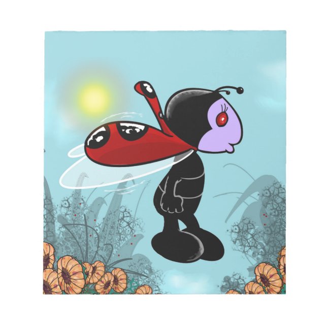 Bloc-notes Mizz Ladybug (Devant)