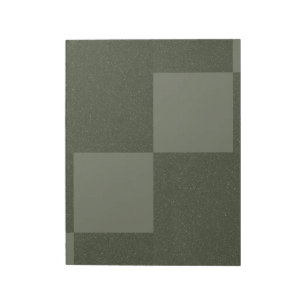 Bloc-notes moderne Moss Green Blocks - personnalis