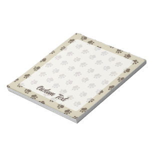 Bloc-notes Motif Pet pour animaux