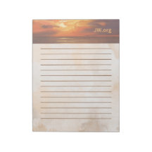 Bloc-notes Ocean de 40 pages JW