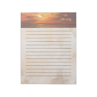 Bloc-notes Ocean de 40 pages JW
