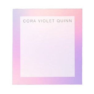 Bloc-notes Ombre Holographique