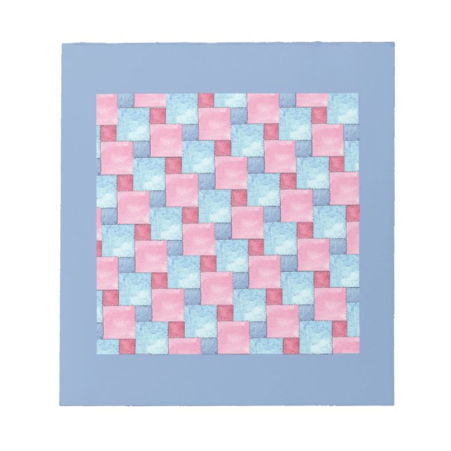 Bloc-notes ou Jotter, Rose, Blues (Devant)