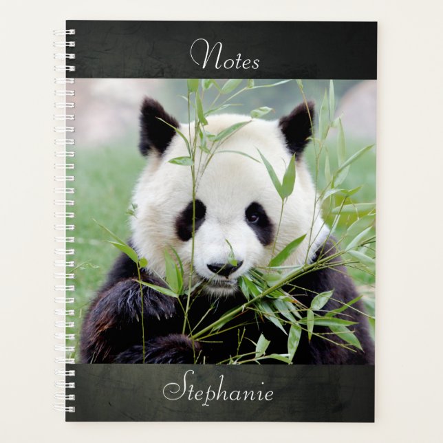 Bloc-notes Panda géant photo, animaux 04. carnet (Devant)