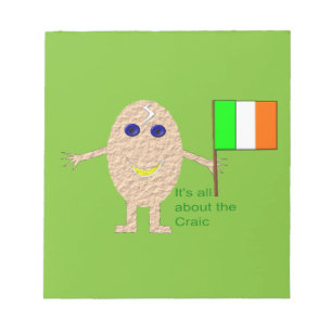 Bloc-notes Patriotique Irish Egg