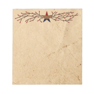 Bloc-notes Patriotique Star