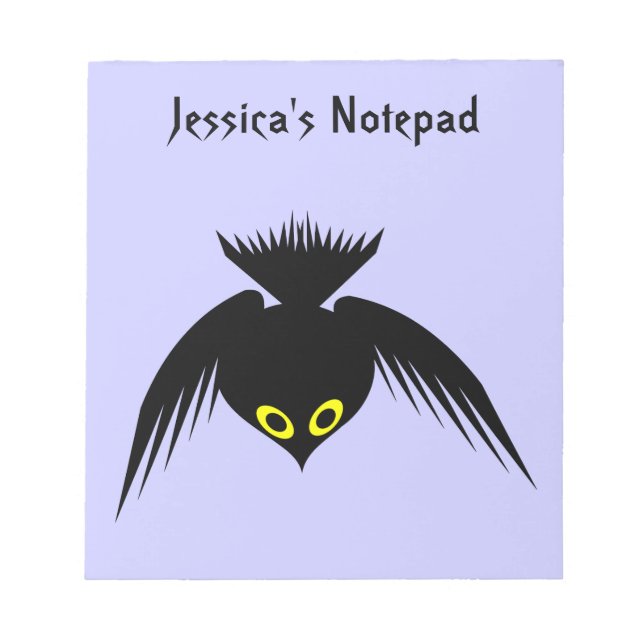 Bloc-notes personnalisable Crow (Devant)