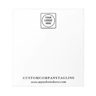 Bloc-notes personnalisé avec logo d'entreprise