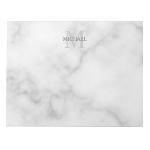 Bloc-notes personnalisé avec monogramme et nom