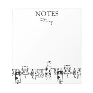 Bloc-notes personnalisé Chats mignons