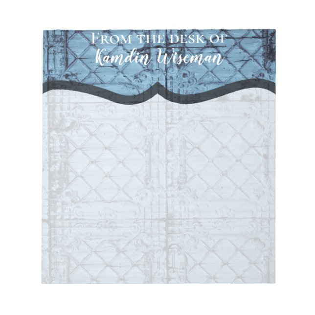 Bloc-notes personnalisé Coup de plafond à écran pl (Devant)