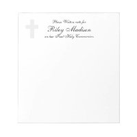 Bloc-notes personnalisé croisé