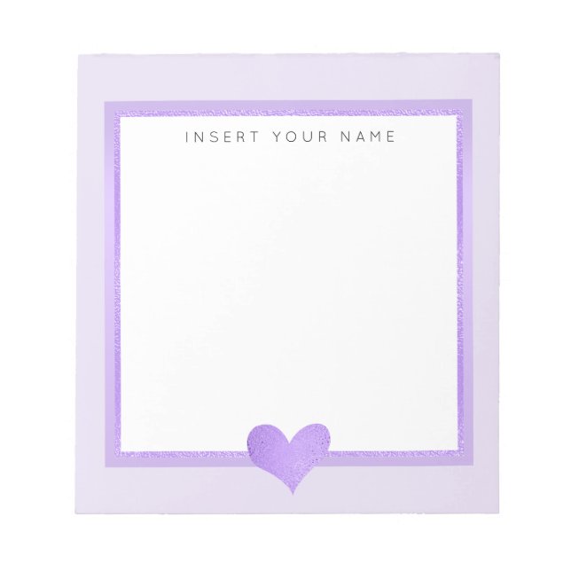 Bloc-notes personnalisé de 5,5 po x 6 po (Devant)