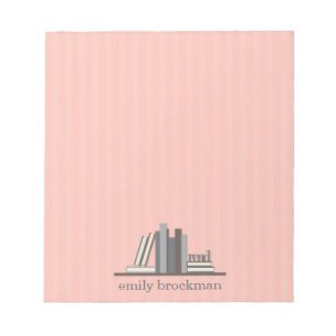 Bloc-notes personnalisé de la bibliothèque