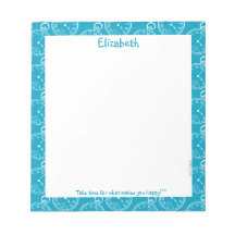 Bloc-notes personnalisé de la montre de poche