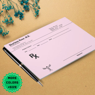 Bloc-notes personnalisé minimaliste - modifiable