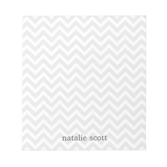 Bloc-notes personnalisé tout simplement moderne (Devant)