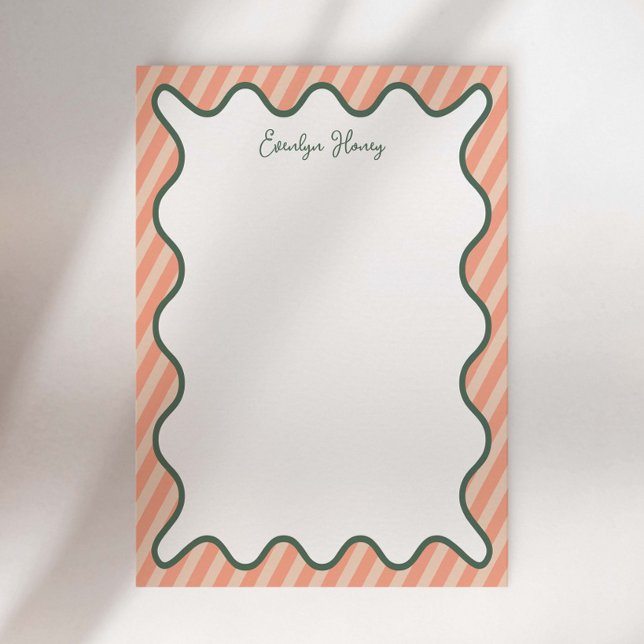 Bloc-notes personnalisé vibrant et fantaisiste à b (Créateur téléchargé)