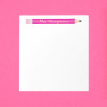 Bloc-notes personnel enseignant crayon personnalis<br><div class="desc">Ajoutez le nom de votre professeur à cet adorable bloc-notes pour un cadeau vraiment personnalisé ! Crayon disponible en d'autres couleurs dans notre boutique!</div>