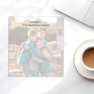 Bloc-notes photo, photo complète   effacé